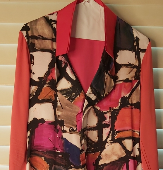 Elie Tahari silk blouse - Picture 2 of 7